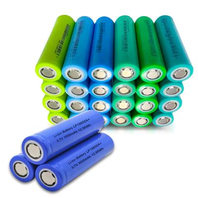 China Hoge capaciteit 3500mah 3.7 V 18650 oplaadbare batterij Lithium Ion Te koop