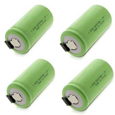 China 1.2V D Size Nimh Batteries 6000mAh With Welding Contacts en venta