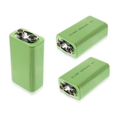 China 9V 200mAh nimh rechargeable batteries Battery Cell Cycle Charging Immediate Use en venta