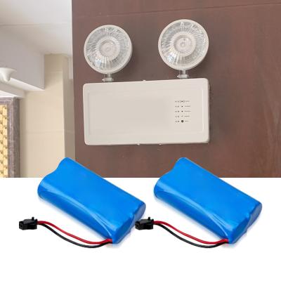 China OEM li ion 18650 battery pack 7.4V capacity 2600mAh for Emergency lighting for sale