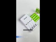 aa aaa nimh / nicd rechageable battery charger fast with us eu direct plug