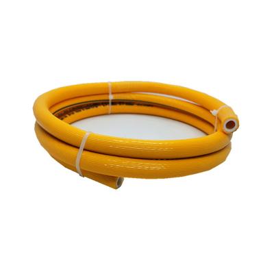 China Plastic Braided Hose Agriculture Water Hose Spray Pump Spray Hose High Pressure Coating Plastic Flexible Braided Hose Former for sale