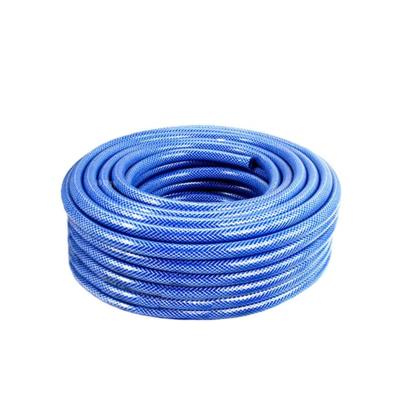 China Coating One-Time Clear Vinyl Plastic Tubing Plastic Molding Fiber Braided Reinforced Hose For Water Transfer PVC Braided Reinforced Water Hose for sale