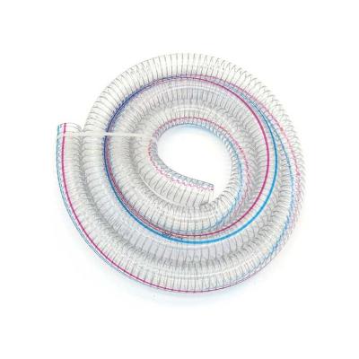 China Old Liner Plastic Molding Lowest Price Steel Wire Hose Spiral Steel Wire Tube PVC Spiral Steel Wire Reinforced Hose for sale