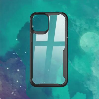 China Hot New Products Fanshion TPU Shockproof Soft PC Smart Mobile Phone Clear Case Cover For iPhone 12 Pro Max for sale