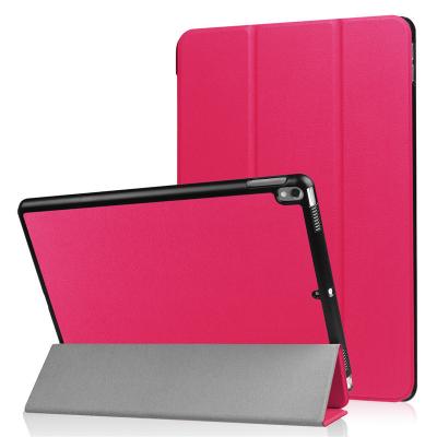 China Shockproof Triple Tablet CaseFor Ipad Mini 4/5 Solid Color Single Solid Triple Tablet Case for sale