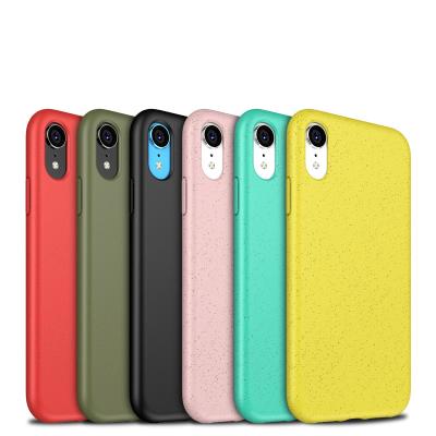 China Wheat Color Pure TPU Color Soft Shockproof Phone Accessories Phone Case Cover For iphone xr for sale