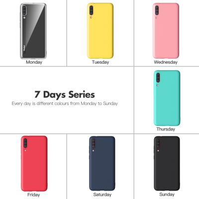 China 9 Candy Color Slim Light Weight Anti-scratch Mobile Phone Case For Xiaomi 10/10 pro for sale