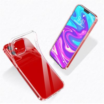 China soft and flexible & High Quality Ultrathin Thin and Light Shockproof Transparent Soft Clear Phone Case for Iphone 12 pro max for sale