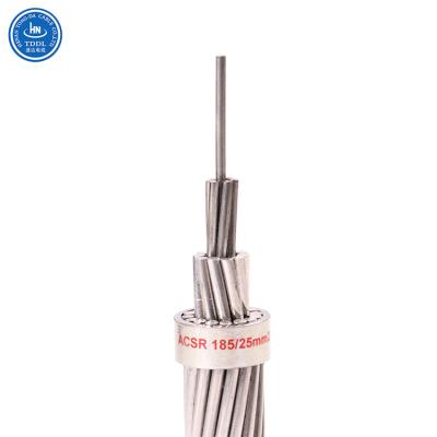 China Power transmission line or semi-finished product for Insulated Cables ACSR Overhead Bare Electrical Cable ACSR Aluminum Conductor Steel Reinforced Conductor for sale