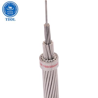 China ACSR ASTM B232 Aluminum Conductor Steel Reinforced Bare Conductor Power Line for Power Transmission Line for sale