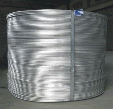 China Overhead Messenger Wire Ground Wire Static Wire ASTM A475 BS183 1972 / Galvanized Steel Wire for sale