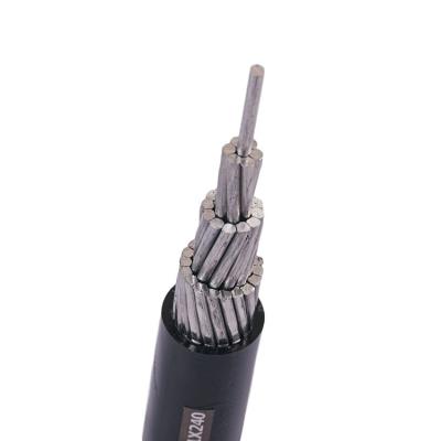 China 600v overhead distribution branch lines covered line aluminum wire conductor XLPE insulated for 600v overhead distribution branch lines for sale