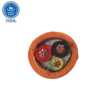 China Construction TDDL BT Power Cable BT Cable 120mm2 XLPE Insulated PVC 5 Core Power Cable for sale