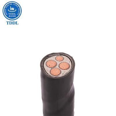 China Construction TDDL BT power cable xlpe insulated 4 core power cable for sale