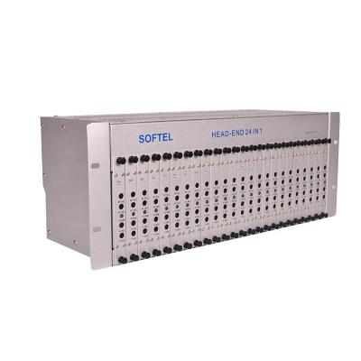 China High quality SOFTEL 48 in 1 catv modulator in hd 24 in 1 AH2401M for sale