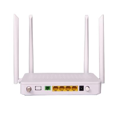 China Wholesale 4GE+CATV+WIFI XPON ONU 2.4G +5G FTTX/XPON Dual Band Router With 4 Antennas for sale