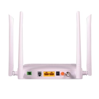 China XPON/FTTX HUAWEI compatible ZTE OLT 2GE+CATV+VOIP+WIFI CATV XPON Ontario Dual Band GPON ONU Wafi for sale