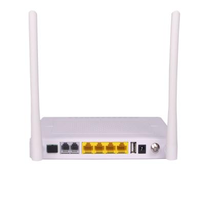 China FTTB FTTx GPON/EPON 4GE+2*VOIP+CATV+WIFI GEPON ONU GPON XPON with dual antenna for sale