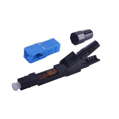 China ftth connector SC fast connector low insertion loss fast connector sc UPC fast connector for sale