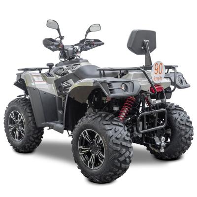 China Factory 300CC 4X4 Gasoline 4 Stroke 400CC 4 Wheeler Adult Off Road Quad Bike ATV Direct Front: AT24X8-12 Rear: AT24X11-10 for sale