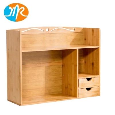 China Convertible A4 Wooden Folder Rack Document Sorter Paper Organizer Magazine Storage Rack for sale