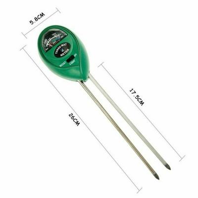 China Soil Moisture Meter 3in1 PH Soil PH Moisture Light Tester Garden Plants Flowers Moisture Test Gardening for sale