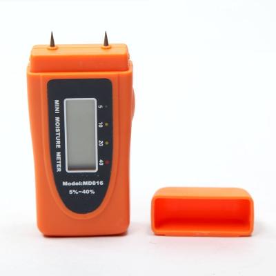 China Portable Mini Digital Wood Moisture Meter Tester Moisture Level 2 Detector PINS MD816 for sale