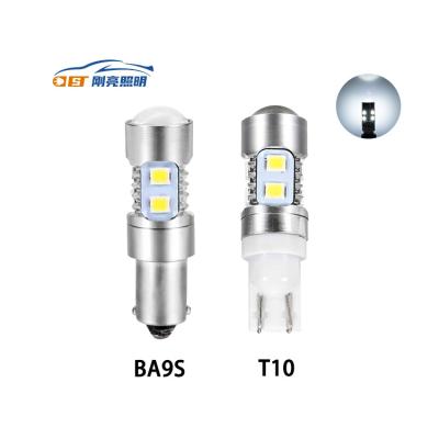 China Auto Reading Lamp Lighting System 12v 10smd 2835 Width T10 Ba9s Led Car Light Canbus Bulbs for sale