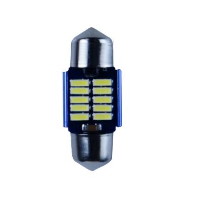 China High quality 12v 24v 100w 36mm 39mm 10smd 4014 door bulbs reading 41mm dome light for motor 3.1*1.3cm for sale