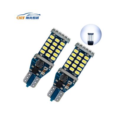 China High Brightness T15 LED Daytime Running Light White Bulb T15 921 W16w 40 Smd 3020 Canbus White Emergency Reverse Car Lights for sale