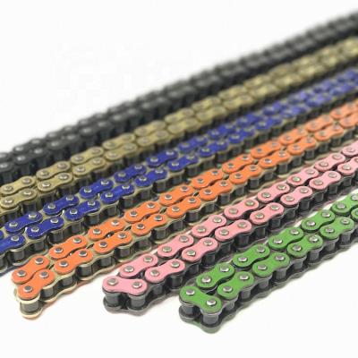 China Manufacturer 40Mn Motorcycle Chain Colored Roller Chain For 428/428H/420/420H for sale