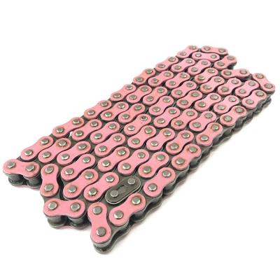 China 40Mn Or 45 MN Roller Chain Motorcycle Manufacturer Colored Chain For 428/428H/420/420H for sale