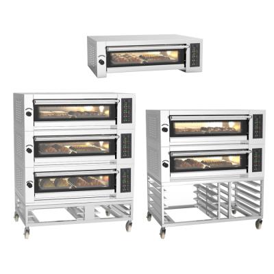 China Bakery baking equipment for sale /electric layer deck oven/cookie making machine for sale