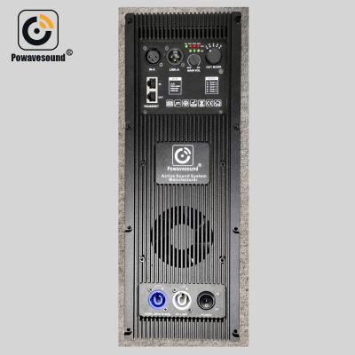 China Professional Active Line Array Speaker Amplifier Panel 2CH Output Bi-Amp D Class Amplifier PFC Three Way Technology and DSP Inside B-II 3CH Series for sale