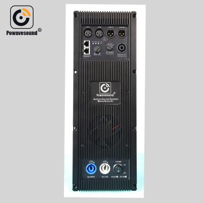 China DSP Control Plate Amplifier Amplifier For Speaker Module 400W , Active 800W For Power Line Array 3 Way Speaker And 2.1 Speaker B Series 3CH for sale