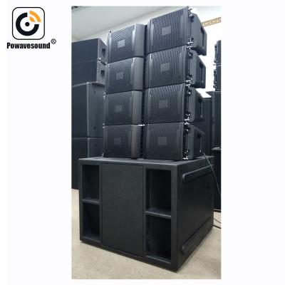 China No Original Line Array Powavesound Dual 8