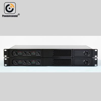 China 200W - 800W D Class Optional Power Amplifier 2CH and 4CH are Widely Available Installation Sound System PA Series Indoor Application for sale