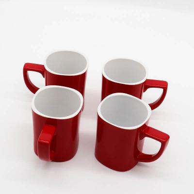 China Creative Handmade Ceramic Mug Custom Logo Hot Sale Viable For Coffee Sublimation Custom Mug for sale