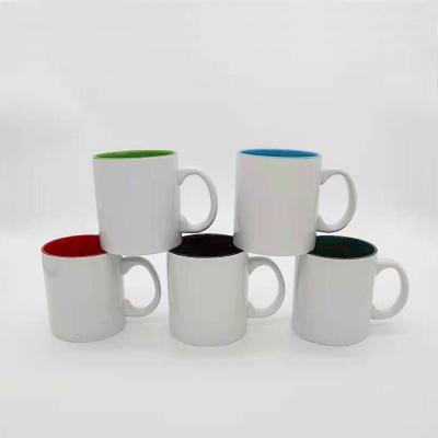 China Sublimation Ceramic Cup Large Capacity Coffee Mugs Viable Stock for sale