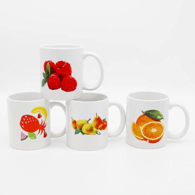 China Viable Promotional Custom Ceramic Popular Coffee Mugs Flowers And Plants Decal Mugs for sale