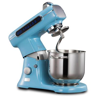 China Design Tilt Head Hot Selling Fully - Functional Useful Household Stainless Steel Restaurant Pastry Flour Dough Mixer For Sale for sale