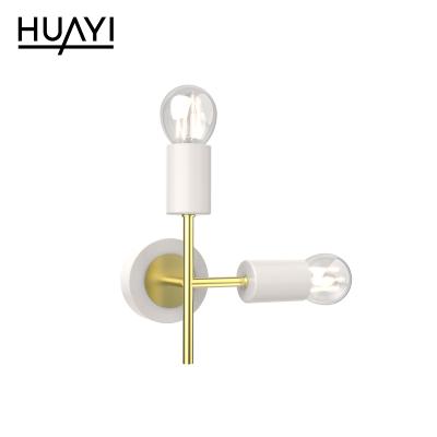 China HUAYI Mission Runway Modern Design Nordic Fashionable Outdoor Mount Luxury Modern Home Wall Light for sale