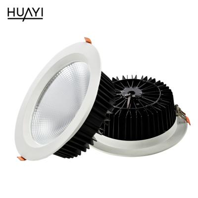 China High Quality Ultrathin Design HUAYI 8w 12w 15w 20w 30w SMD Aluminum Indoor Home Recessed LED Down Mount Light for sale