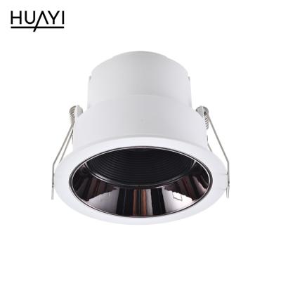 China HUAYI 6W COB Modern Aluminum Commercial Desktop PC Indoor Home Recessed Mounted LED Spot Light for sale