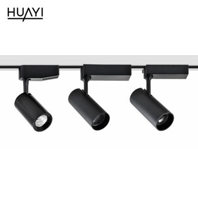 China HUAYI Products Modern Popular Design 5W 10W 18W 24W 30W 35W Commercial Indoor LED Track Light for sale