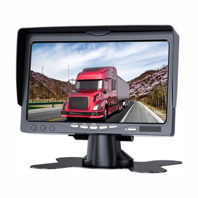 China Sonic Monitors Parts Rear Hd Portable Reverse Slide View Bus Screen 12v Bus Monitor Bus Seat Monitor 1024*600 TFT LCD for sale