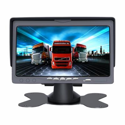 China Bus Size Quality Tft Monitor 7 Inch Portable 7 Inch LCD Monitor 7 AV Para Camara Cctv 1024x600 IPS In Rear View Monitor for sale