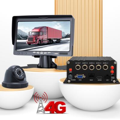 China NIGHT VISION 4 Channel / 8 Channel 1080p High Quality SD Hdd Mdvr Mobile Dvr With Gps 4g Wifi Optional for sale