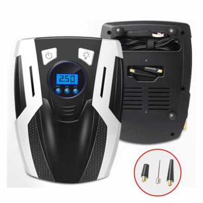 China With 4 LED Lights Auto Led Car Compressor Digital Tire Air Compressor Pressure Detection 4000mah 15 Cylinder Tire Inflator For Car Ball Bike for sale